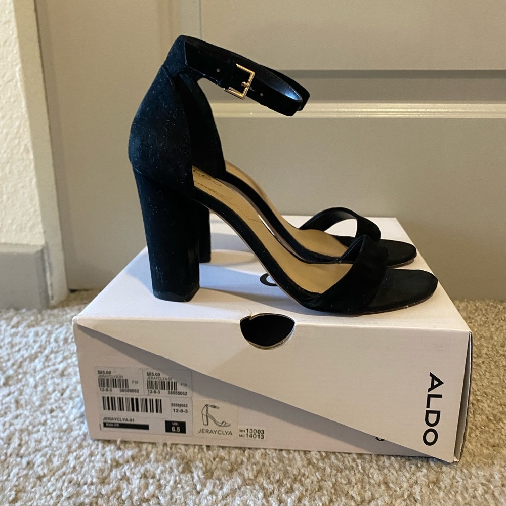 Aldo block heel sandals